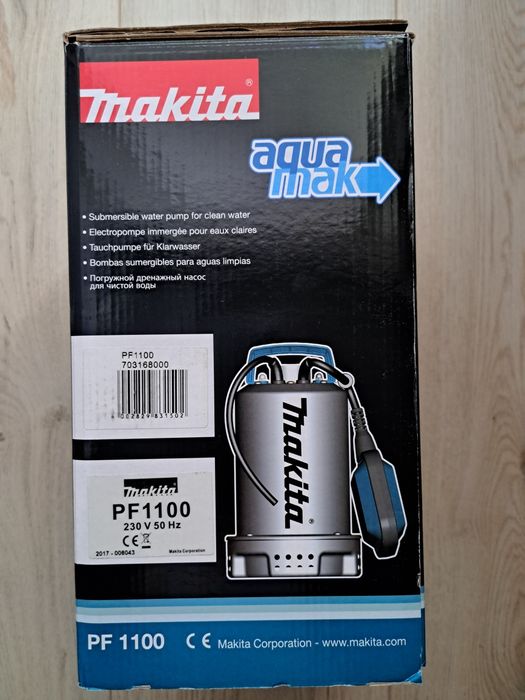 Pompă de apă submersibilă, inox, Makita