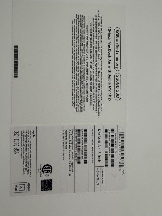 Macbook Air 15 2023