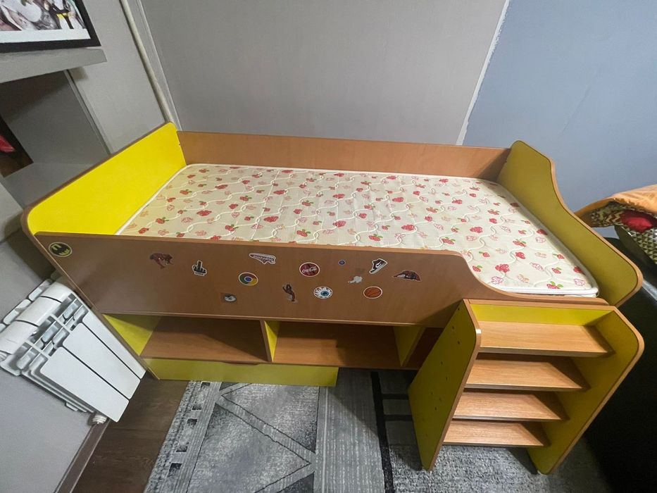 Детская кровать органайзер