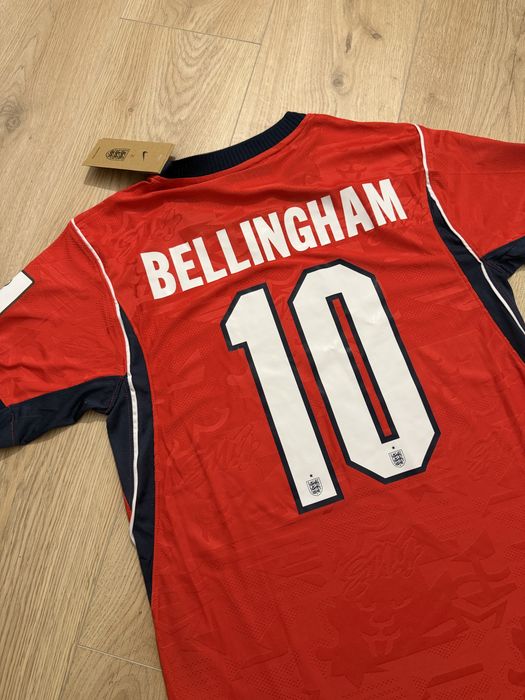 Tricou de fotbal Nike Anglia England Jude Bellingham 10 marime M nou cu eticheta world cup 2026