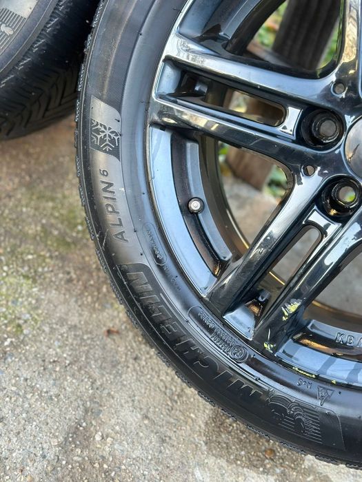 Jante Rial R16 5x112 Anvelope M+S Michelin Dot19