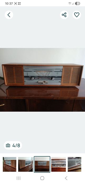 Aparate de radio vechi   cu lămpi..