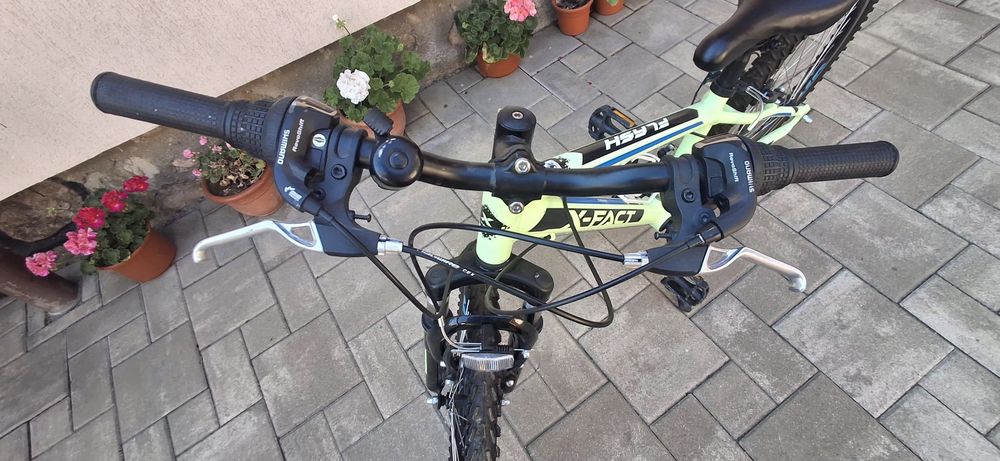 Bicicleta x-fact flash verde