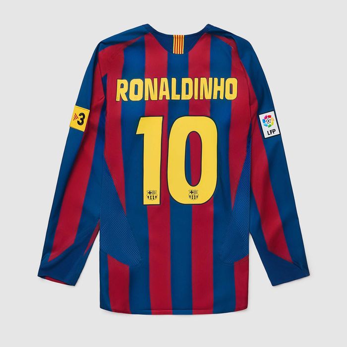 Tricou Ronaldinho 10 Nike FC Barcelona 2006 Reissue Original HQ1462-471 - Marimi S si M