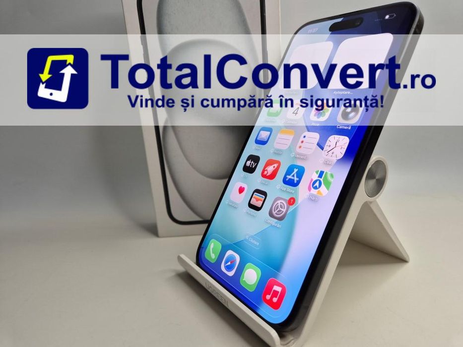 Apple iPhone 15 Plus 128GB Black 6GB, Garantie 24 luni | #D88169