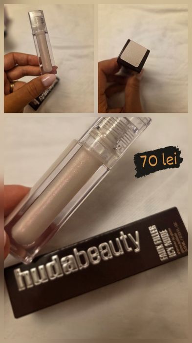 Produse de cosmetica. Fiecare produs are pretul afisat.