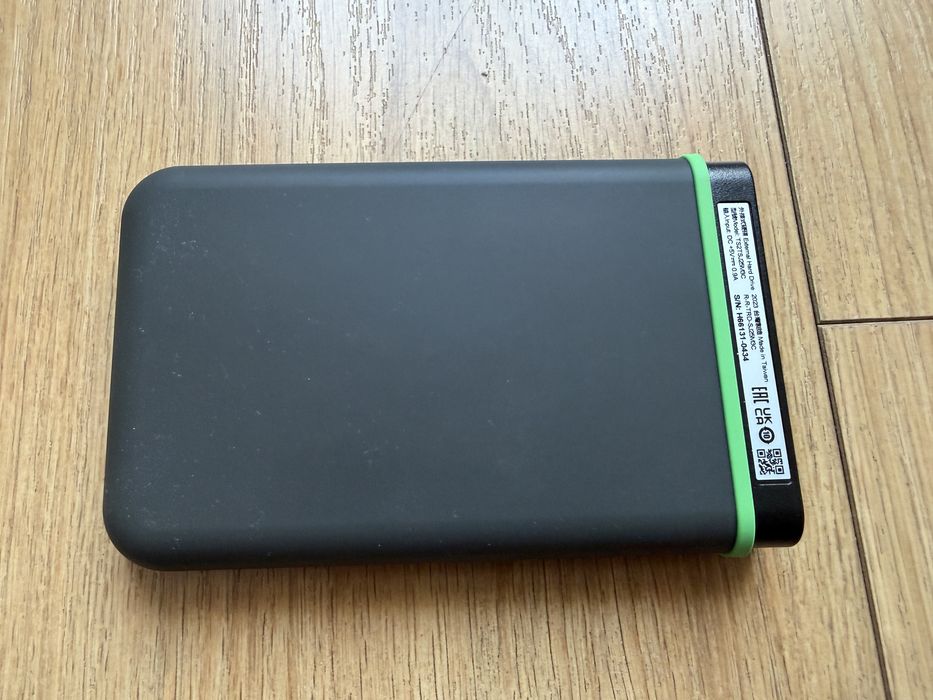 Външен диск Transcend 2 TB USB-C (2 терабайта, USB-C конекторът!)