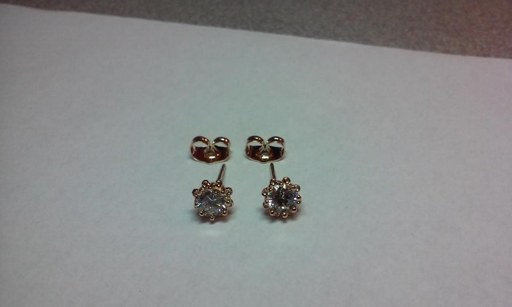 позлатени дамски детски обеци женски обеци обици бижу бижута