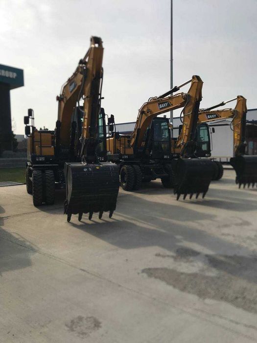 Продаются Китайские Колесные Экскаваторы SANY