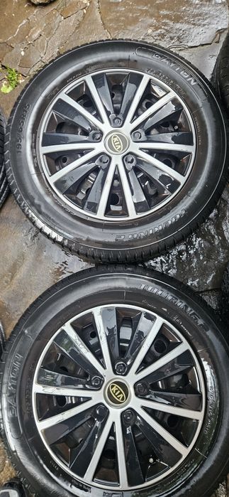 5/114.3/15 kia ceed оригинални джанти с летни гуми 15 цола киа сиид