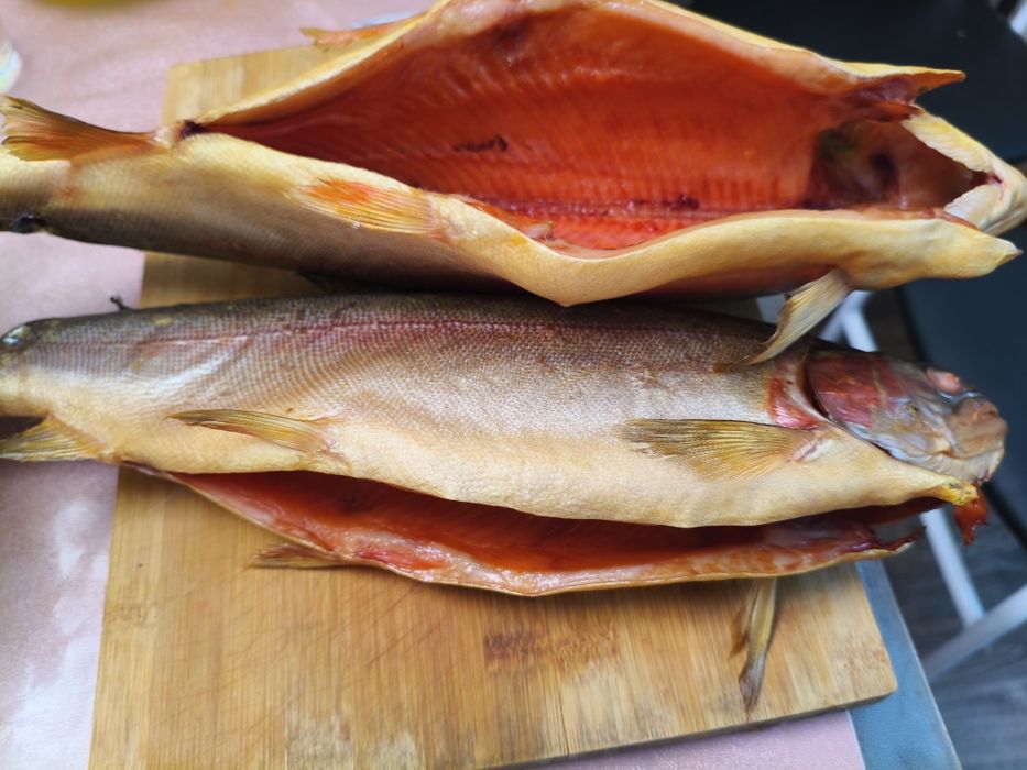 Форель холодного копчения