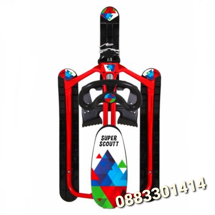 Шейна Чук и Гек с предни и задни ски