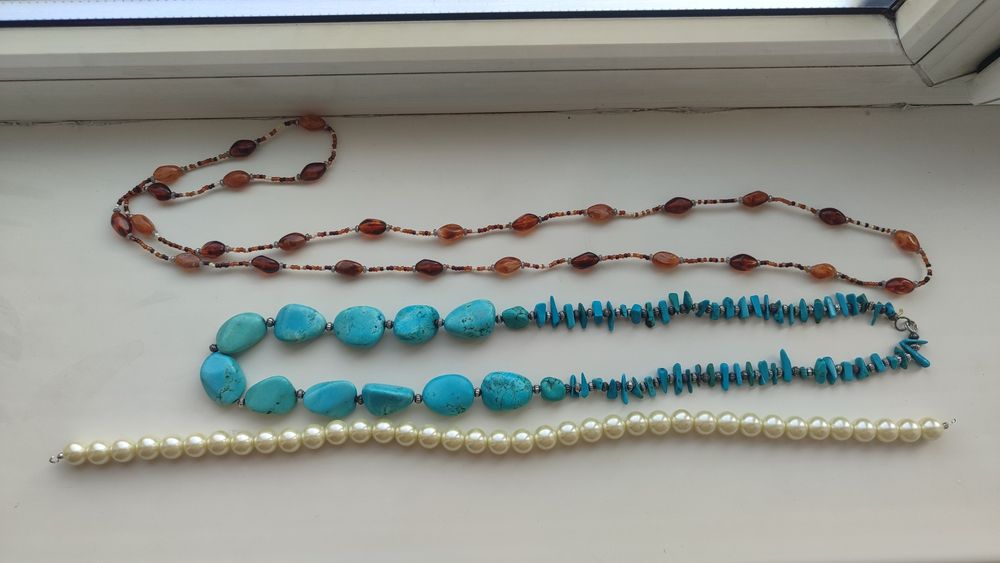 Продаются  бусы из натурального камня