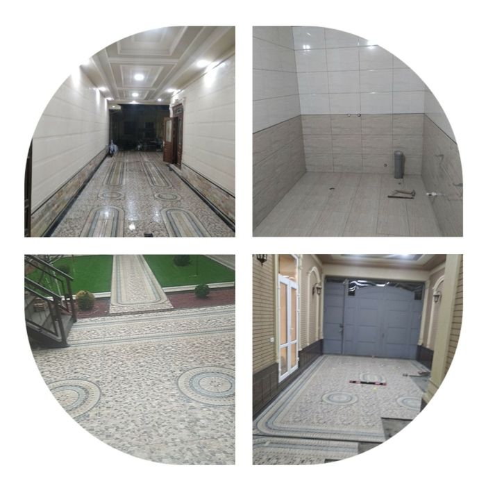 Kafilchi sokolga polga  granit kafel teramiz кафелщик