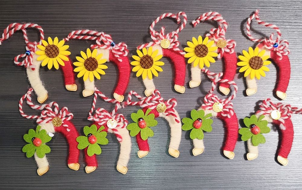 Ръчно изработени Мартеници и мартенски сувенири