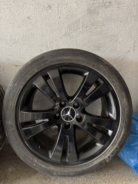 Jante aliaj Mercedes cu anvelope in doua marimi 225 45 r17; 245 45 r17
