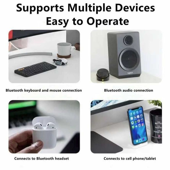USB Bluetooth 5.3 адаптер. За компютър, лаптоп