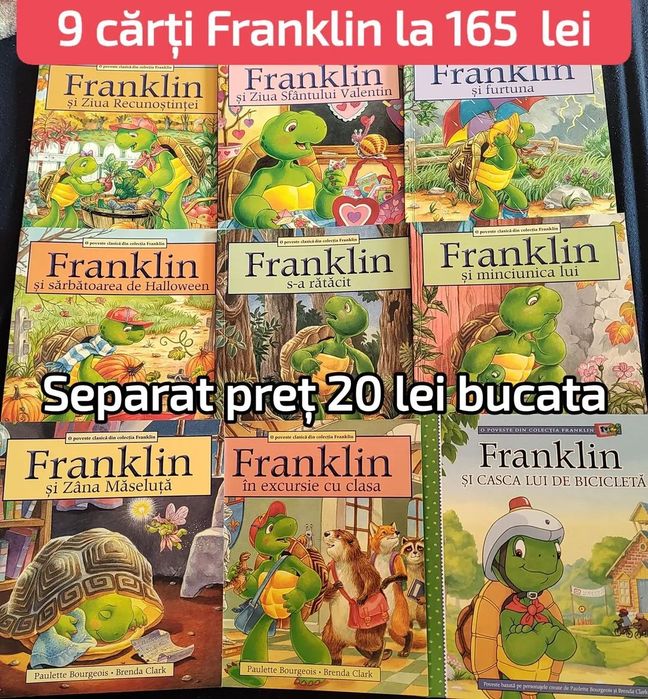 Cărți Disney,Franklin,Jurnalul unui puști ,Prieteni cu animalele