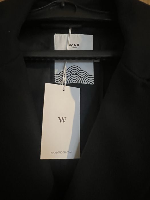 Palton barbatesc de lana Wax London marimea L