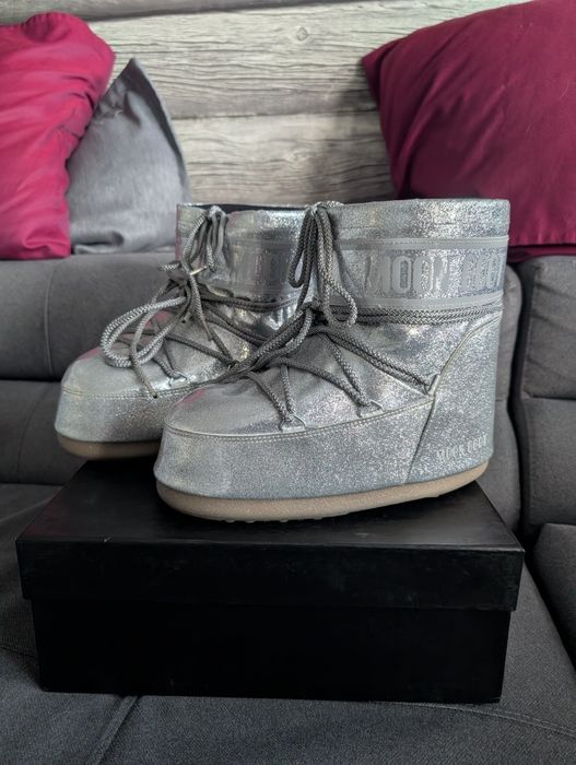 Апрески Moon Boot ICON LOW GLITER 39-41