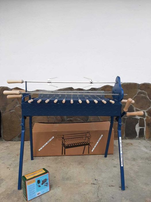 Барбекю на Дървени Въглища - Кипърска Сувла,Гръцко Барбекю,Въртящ Грил