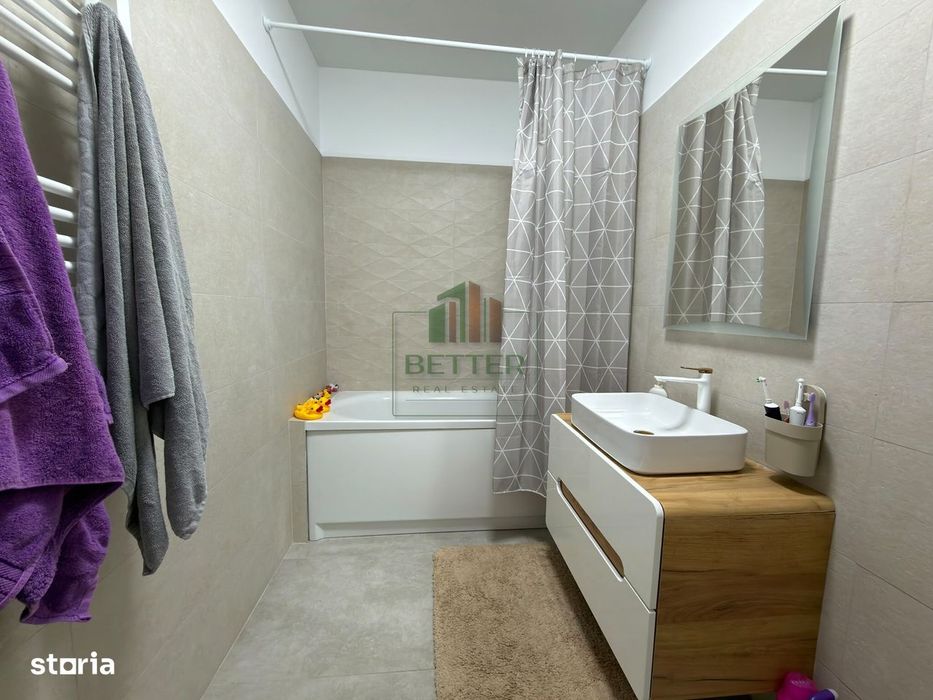 Apartament de vanzare 3 camere - mobilat și utilat ,Popesti Leordeni