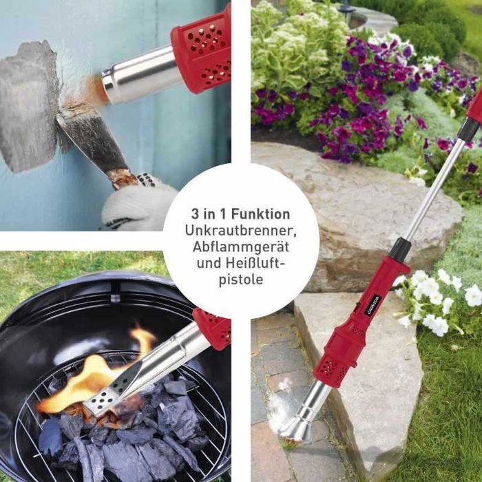 Електричeска горелка за борба с плевели и треви Garvida