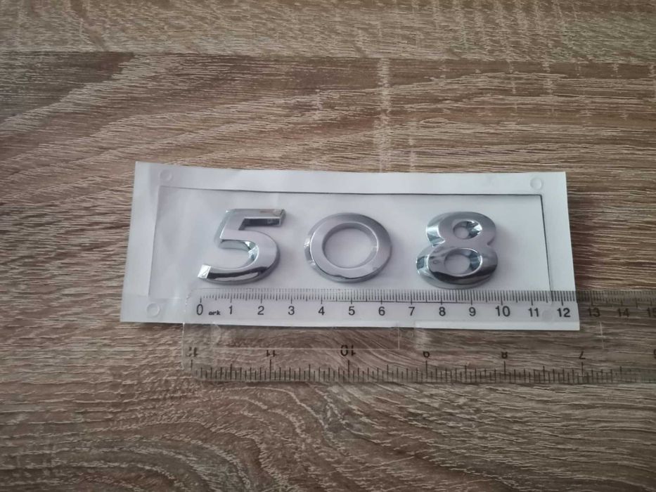 сребриста емблема Peugeot 508 стар стил