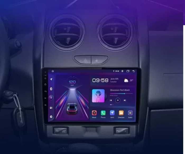 Navigatie Android Dacia Duster 2012-2020 , Carplay