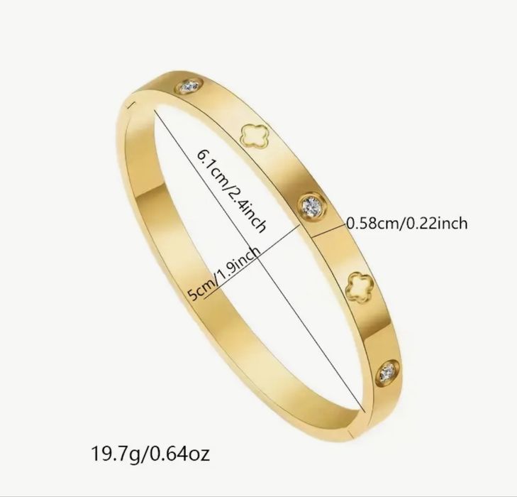 Луксозни гривни - златисти