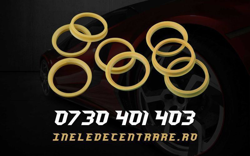 INELE CENTRARE/GHIDAJ/GHIDARE jante 70.0 - 57.1 mm si alte dimensiuni