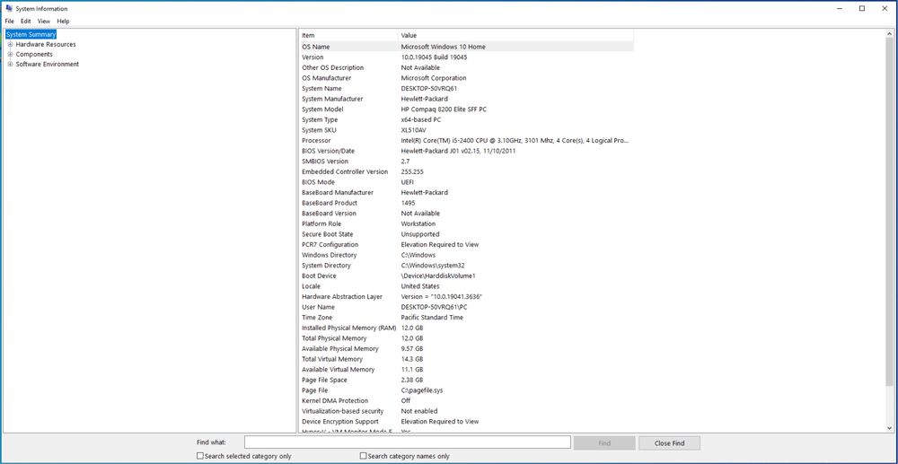 Компютър HP Compaq 8200 Elite