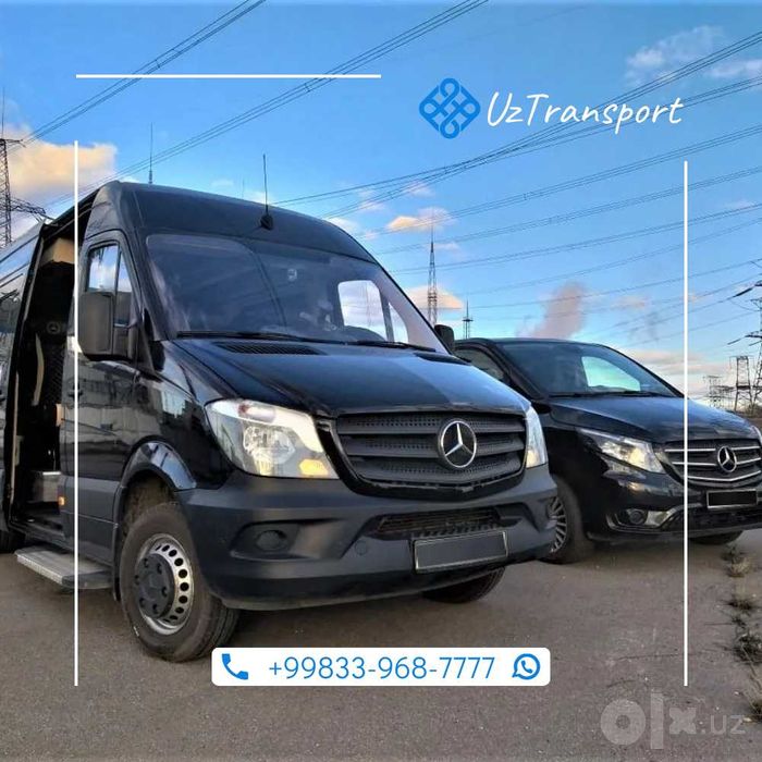 Passenger transportation services throughout Uzbekistan - Comfort 24/7