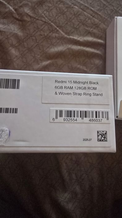 Redmi 15 Nou cu chitanta de achizitie 620 roni