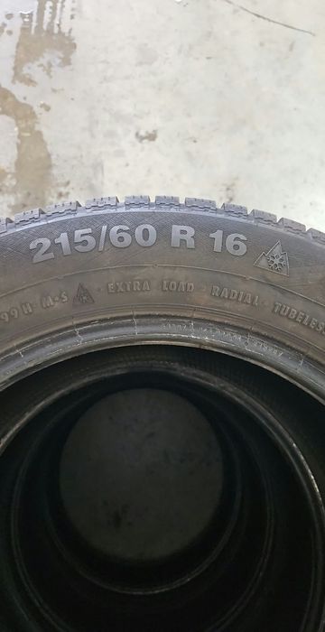 215/60/16 цола.Continental.