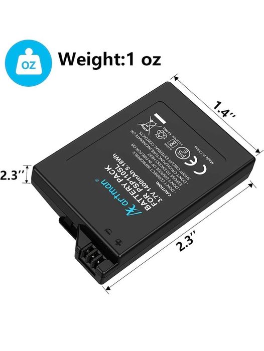 Acumulator PSP-S110 1400 mAh