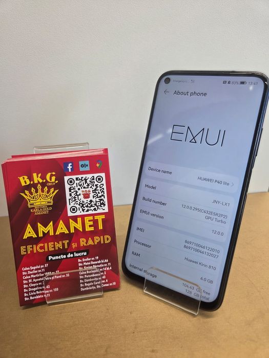 Huawei P40 Lite 128gb Amanet BKG