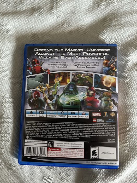 Диск Lego Marvel Superheroes