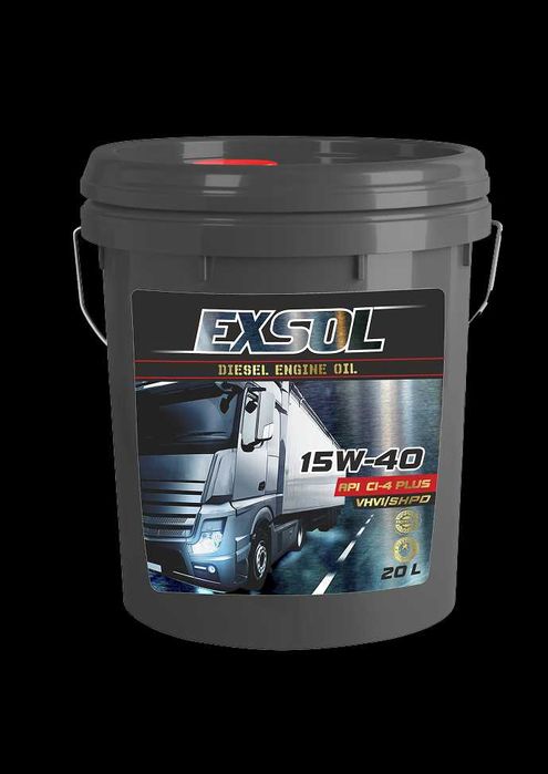 моторное масло EXSOL 15W-40 API CI-4 PLUS SHPD (20 л)