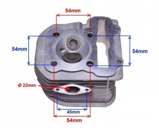 Chiulasa HONDA WH125cc 4T
