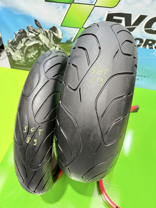 Set Anvelope Moto 120 70 17 si 190 55 17 Dunlop Roadsmart3 Set89