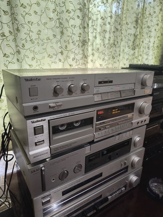 deck Technics - RS-B505+amplificator technics su-500
