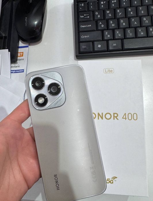 Honor 400 lite 16/256 talik yangiday tel garantyasi bor