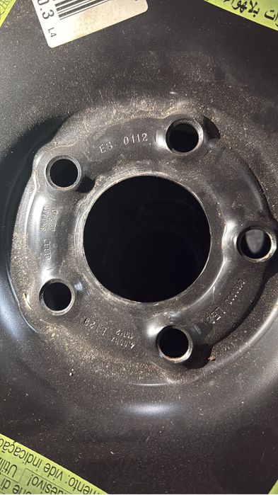 Kit Roată Rezervă T125/70 R19 OEM Audi A4 B8 / B8.5 8K0601027D
