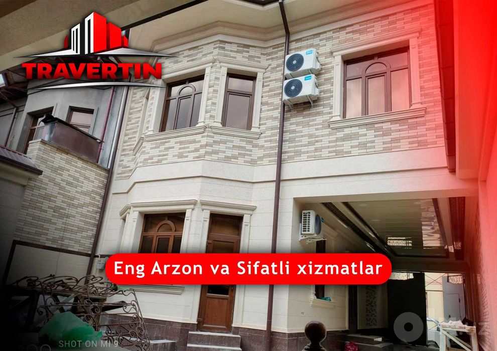 Travertin Otdochento Leonardo Fasad Toshkent Kod Dizayn 47