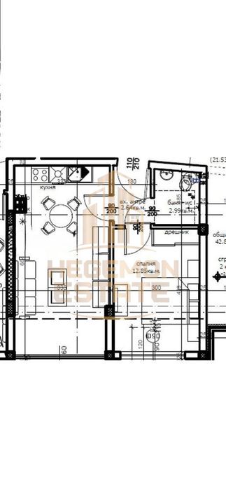 2-стаен в Варна- площ 58 цена 105000