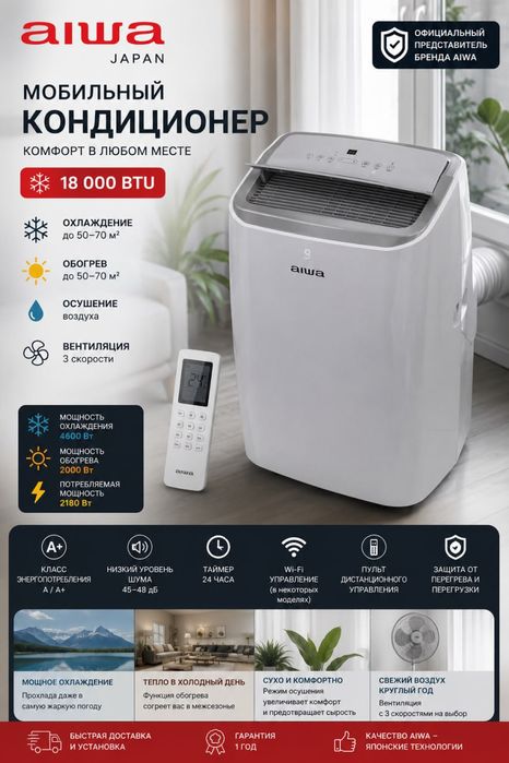 Мобильный кондиционер AIWA