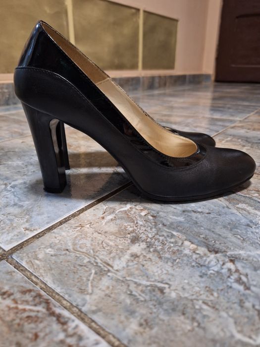 Pantofi piele naturala