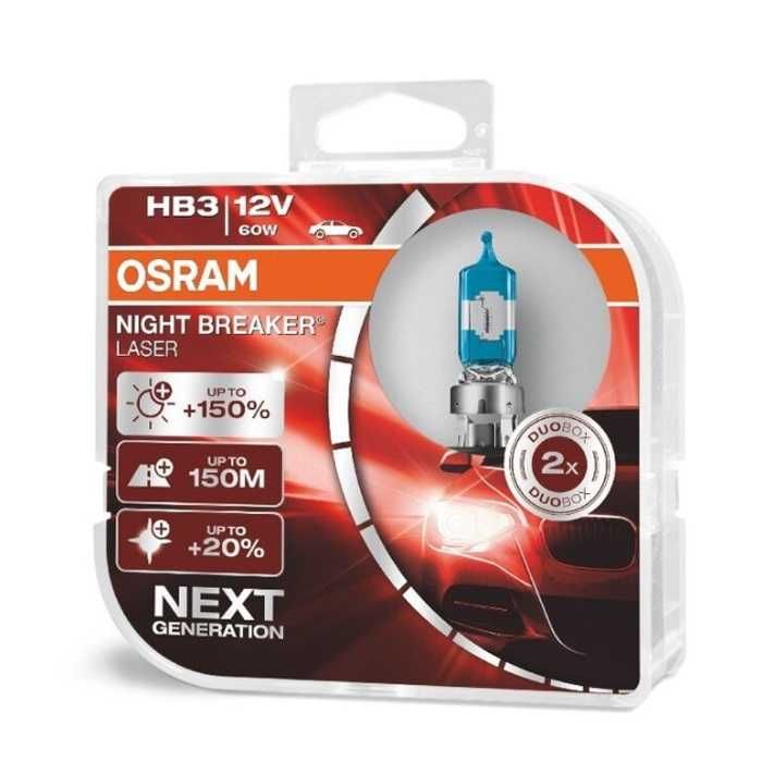 Халогенни крушки Osram Night Breaker Laser HB3  9005 2брк-т