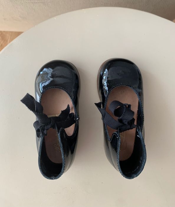 Pantofi/ balerini piele fete Bonpoint marime 21